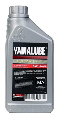 ACEITE YAMALUBE 4T (SEMI-SINTETICO) SAE 10W40 1L