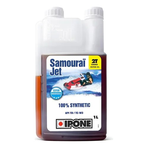 ACEITE SAMOURAI JET 2T (NAUTICO/SINTETICO) API TD/TC-W3 1L