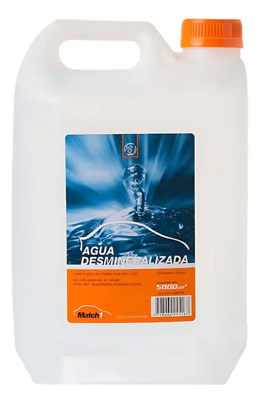 AGUA DESMINERALIZADA